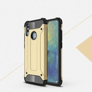 Techno Guru Huawei P Smart 2019 Tam Koruma Sağlayan Çift Katmanlı Crash Premium Sert Silikon Kılıf