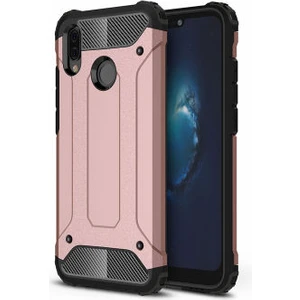 Techno Guru Huawei P20 Lite Tam Koruma Sağlayan Çift Katmanlı Crash Premium Sert Silikon Kılıf