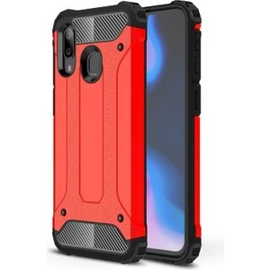 Techno Guru Redmi 7 Tam Koruma Sağlayan Çift Katmanlı Crash Premium Sert Silikon Kılıf