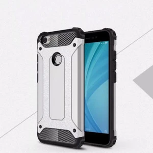 Redmi Note 5A Kılıf Darbelere Dayanıklı Çift Katmanlı Alvika Premium Sert Silikon Kapak
