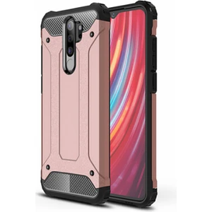 Techno Guru Redmi Note 8 Pro Tam Koruma Sağlayan Çift Katmanlı Crash Premium Sert Silikon Kılıf