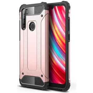 Techno Guru Redmi Note 8t Tam Koruma Sağlayan Çift Katmanlı Crash Premium Sert Silikon Kılıf