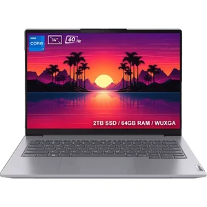 ThinkBook 14 G6 IRL 21KG004NTRV8 Intel Core i7-13700H 64GB DDR5 2TB SSD 14 inç 60Hz WUXGA FreeDos Laptop