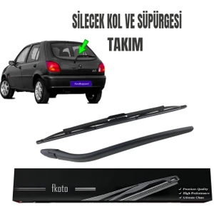 Ford Fiesta Arka Cam Silecek Kolu ve Süpürgesi Takımı 1996-2002