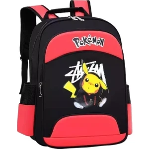 Ilkokul Öğrencilerinin 1. Sınıftan 6. Sınıfa Kadar Erkekler Için Çocuk Okul Çantaları Pikachu Modaya Uygun Hafif Omurga Korumalı Çocuk Okul Çantaları Sırt Çantası (Yurt Dışından)