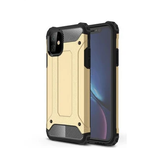 Techno Guru iPhone 11 Tam Koruma Sağlayan Çift Katmanlı Crash Premium Sert Silikon Kılıf