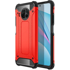 Techno Guru Redmi Note 9 Pro 5g Tam Koruma Sağlayan Çift Katmanlı Crash Premium Sert Silikon Kılıf
