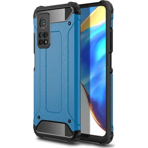Techno Guru Xiaomi Mi 10T Pro 5g Tam Koruma Sağlayan Çift Katmanlı Crash Premium Sert Silikon Kılıf