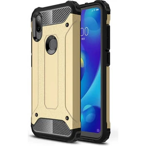 Techno Guru Xiaomi Mi Play Tam Koruma Sağlayan Çift Katmanlı Crash Premium Sert Silikon Kılıf