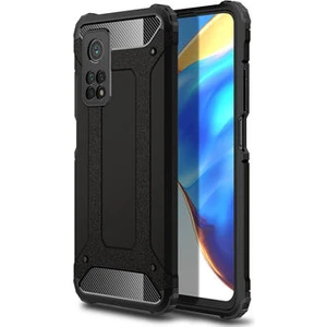 Techno Guru Xiaomi Mi 10T Pro 5g Tam Koruma Sağlayan Çift Katmanlı Crash Premium Sert Silikon Kılıf