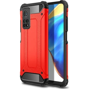 Techno Guru Xiaomi Mi 10T Pro 5g Tam Koruma Sağlayan Çift Katmanlı Crash Premium Sert Silikon Kılıf