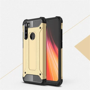 Techno Guru Redmi Note 8 Tam Koruma Sağlayan Çift Katmanlı Crash Premium Sert Silikon Kılıf