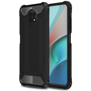 Techno Guru Redmi Note 9t Tam Koruma Sağlayan Çift Katmanlı Crash Premium Sert Silikon Kılıf