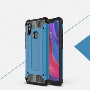 Techno Guru Xiaomi Mi 8 Tam Koruma Sağlayan Çift Katmanlı Crash Premium Sert Silikon Kılıf