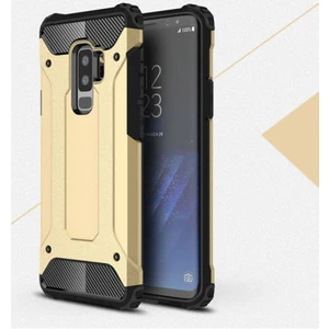 Techno Guru Samsung Galaxy S9 Plus Tam Koruma Sağlayan Çift Katmanlı Crash Premium Sert Silikon Kılıf