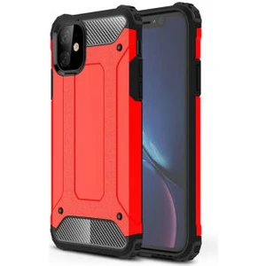 Techno Guru Apple iPhone 11 Tam Koruma Sağlayan Çift Katmanlı Crash Premium Sert Silikon Kılıf