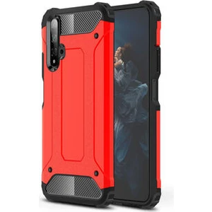 Techno Guru Honor 20 Tam Koruma Sağlayan Çift Katmanlı Crash Premium Sert Silikon Kılıf