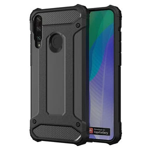 Techno Guru Huawei Y6P Tam Koruma Sağlayan Çift Katmanlı Crash Premium Sert Silikon Kılıf