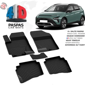 Fa Otomotiv Hyundai Bayon 4d Havuzlu Paspas 2021 Model ve Sonrası