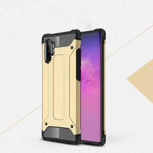 Samsung Galaxy Note 10 Plus Tam Koruma Sağlayan Çift Katmanlı Crash Premium Sert Silikon Kılıf
