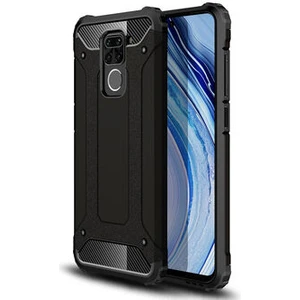 Redmi Note 9 Tam Koruma Sağlayan Çift Katmanlı Crash Premium Sert Silikon Kılıf