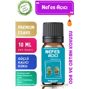 Aroma Terapi TR Nefes Saf Esansiyel Yağ  Oda ve Ortam Kokusu  Aromatik Uçucu Yağ 10 ml