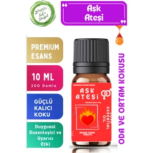 Aroma Terapi TR Aşk Ateşi Saf Esansiyel Yağ  Oda ve Ortam Kokusu  Aromatik Uçucu Yağ 10 ml