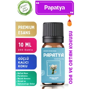 Aroma Terapi TR Papatya Saf Esansiyel Yağ  Oda ve Ortam Kokusu  Aromatik Uçucu Yağ 10 ml