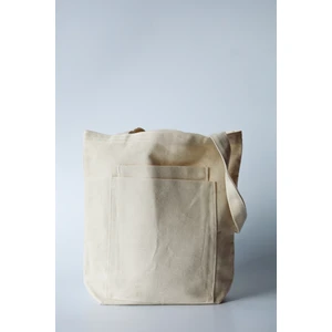 Velvq 2 (Iki) Cepli Kanvas Gabardin Omuz Çantası Bez Çanta Plaj ve Gündelik Kullanım .the Tote Bag