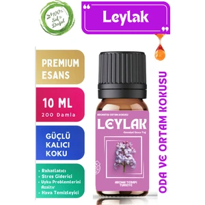 Aroma Terapi TR Leylak Saf Esansiyel Yağ  Oda ve Ortam Kokusu  Aromatik Uçucu Yağ 10 ml