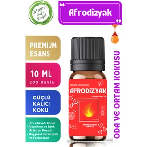 Aroma Terapi TR Afrodizyak Saf Esansiyel Yağ  Oda ve Ortam Kokusu  Aromatik Uçucu Yağ 10 ml
