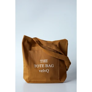 Velvq 2 (Iki) Cepli Kanvas Gabardin Omuz Çantası Bez Çanta Plaj ve Gündelik Kullanım .the Tote Bag