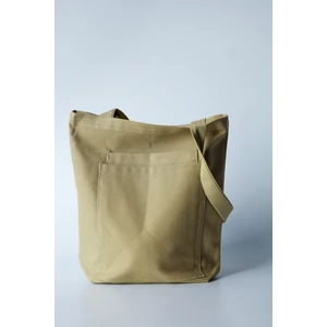 Velvq 2 (Iki) Cepli Kanvas Gabardin Omuz Çantası Bez Çanta Plaj ve Gündelik Kullanım .the Tote Bag