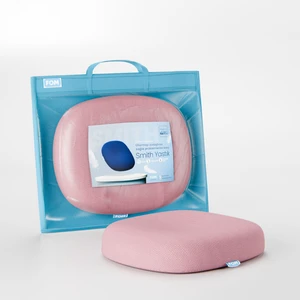 Smith Visco Konforlu ve Rahatlatıcı Oturma Simidi Yastık, Ortopedik, 45 x 44 x 8, Pembe