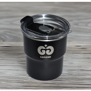 Gugush Art Kahve Bardaği Kapaklı Milkshake Termos Isıya Dayanıklı Çay ve Limonata Bardağı