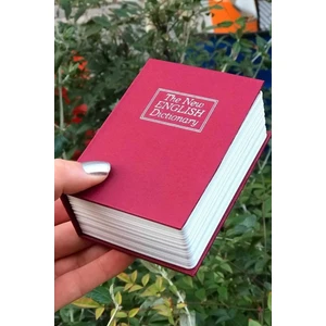 Milena Life Sözlük Görünümlü Kasa Secret Safe Gizli Para ve Değerli Eşya Kasası 18X11X5 1 Adet