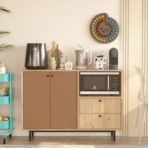 Robin Home Mocha Kahve Köşesi Çok Amaçlı Dolap Mutfak Dolabı Sepet-Kiremit
