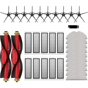 Roborock S5 / S5 Max / S6 / S6 Maxv / S6 Saf / E4 / E5 / S51 / S52 / S55 Silindir Yan Fırça Filtresi Paspas Aksesuarları (Yurt Dışından)