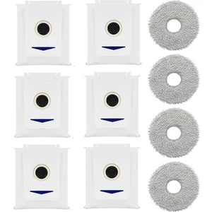 Ecovacs Deebot T30 MAX/T30 Pro Omni Robot Paspas Bez Bez Toz Torbası Için Yedek Aksesuarlar (Yurt Dışından)