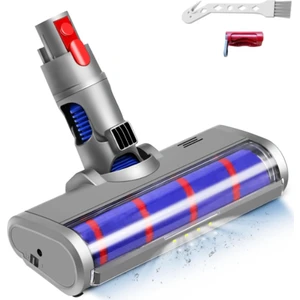 Dyson V7 V8 V10 V11 V15 Için Vakum Motor Başlığı Ataşmanı Sert Zeminler ve Alçak Halı Için Anahtar Düğmeli LED Işık (Yurt Dışından)