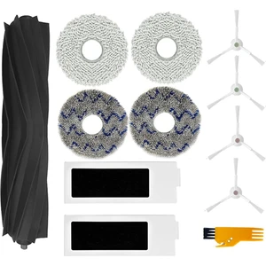 Ecovacs Deebot T20 OMNI/T20 PRO/T20 Max Ana Yan Fırça Hepa Filtreler Paspas Pedleri Aksesuarları Için Yedek Parça Kiti (Yurt Dışından)