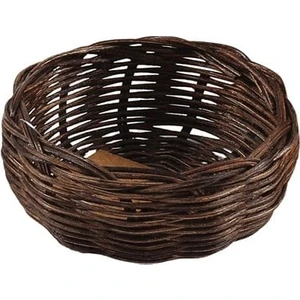 Kahverengi Bambu Küçük Sepet