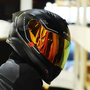 Y.100R Baron Mat Siyah Kask