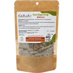 Kekik Kooperatifi Kuru Dağ Kekiği Çayı 30 G