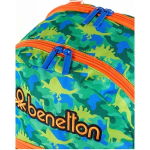 Unisex Çocuk Benetton Çift Bölmeli Sırt Çantası 03660