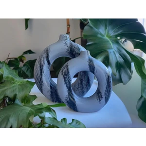 Halka Vazo Bohem Biblo 2’li Set