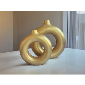 Halka Vazo Bohem Biblo 2’li Set