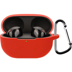 Sony WF-1000XM5 Tokalı Silikon Kılıf Kulaklık Kapağı (Yurt Dışından)