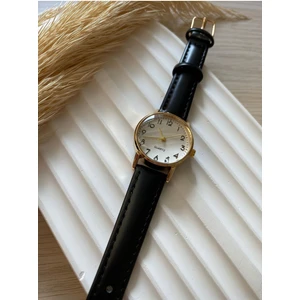 Bs Stıll Minimal Vintage Kadın Kol Saati Retro Quartz Deri Kordon 1 Adet
