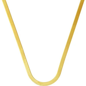 Ezme Zincir Kolye 14 Ayar Altın (2 mm Enli) 45 Cm.